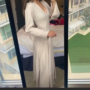 ZARA Creame Maxi Dress / Gown